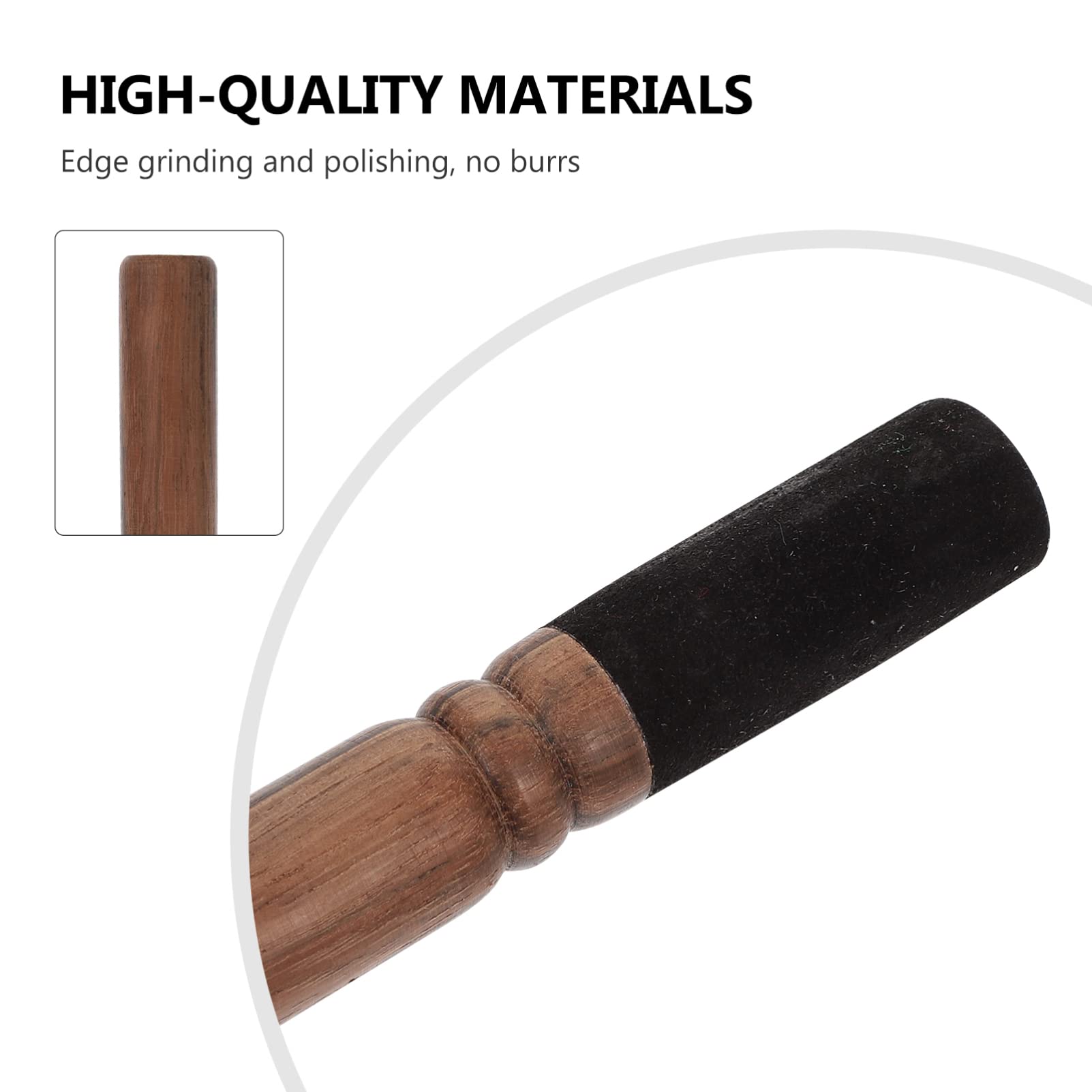 ARTIBETTER Singing Bowl Mallet 13CM Tibetan Singing Bowl Striker Sound Bowl Stick Wooden Buddha Sound Bowl Mallet For Meditation Yoga Relaxation Mindfulness Bowls Brown