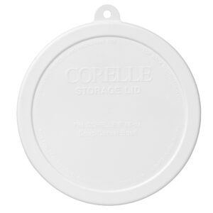 Corelle 418-PC White Cereal Bowl Plastic Lid (2-Pack)