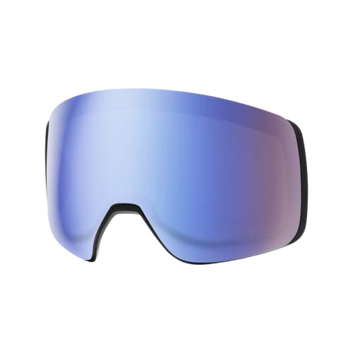 SMITH 4D MAG Low Bridge Fit Snow Goggle - Lapis | ChromaPop Everyday Green Mirror + Low Light Replacement Lens