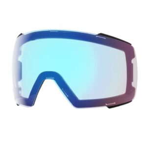 SMITH Optics I/O MAG Low Bridge Fit Unisex Snow Winter Goggle - Chalk Rose Bleached, ChromaPop Everyday Rose Gold Mirror