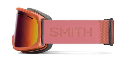 Smith Optics Drift Women's Snow Winter Goggle - Coral, Red Sol-X Mirror