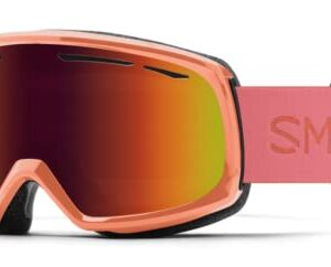 Smith Optics Drift Women's Snow Winter Goggle - Coral, Red Sol-X Mirror