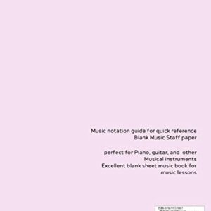 Music Manuscript Notebook – 12 staves: Composition Notebook For Kids |Manuscript Paper With 12 Staves For Beginners and Intermediate |Gift For Musical ... Musician, Music Producer, writer supplies|