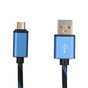 Binyalir Controller Charging Cable, Wear Resistant Heavy Duty USB Charging Cable Strong Micro USB for Handle