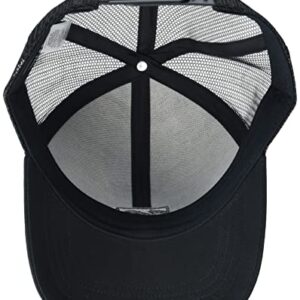 Billabong Men's All Day Adjustable Mesh Back Trucker Hat, Stealth, One