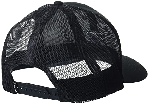 Billabong Men's All Day Adjustable Mesh Back Trucker Hat, Stealth, One