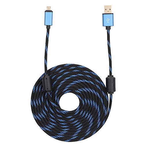 Binyalir Controller Charging Cable, Wear Resistant Heavy Duty USB Charging Cable Strong Micro USB for Handle