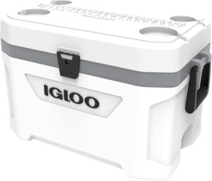 igloo marine ultra cool box, white/grey, 51 liter, 49350