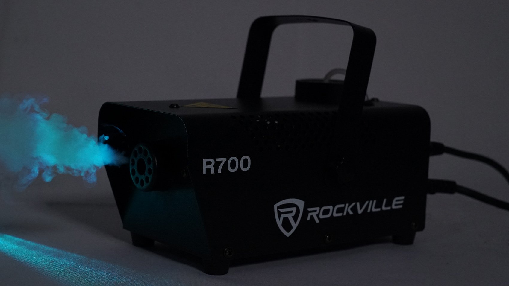 Rockville R700 Fog Machine w/Remote+Fluid Quick Heatup, Thick Fog