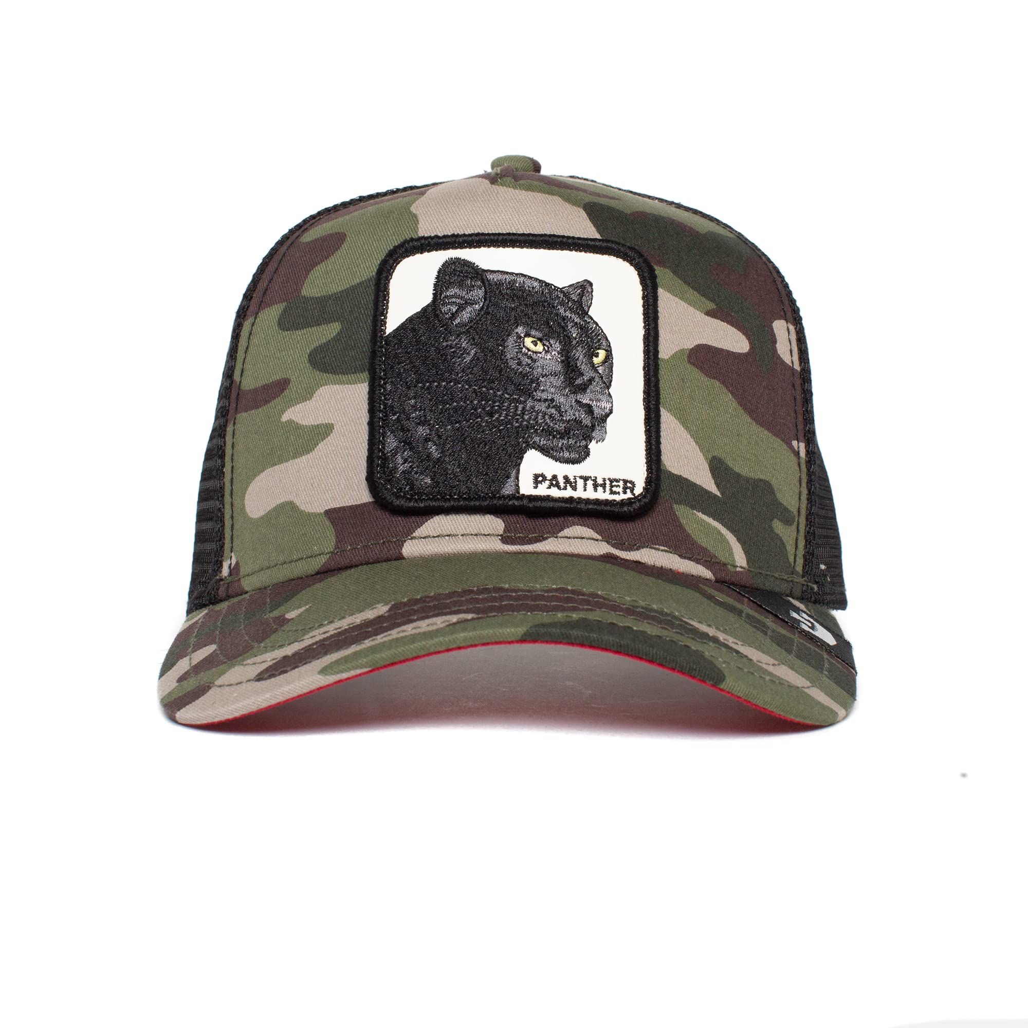 Goorin Bros. The Farm Unisex Original Adjustable Snapback Trucker Hat, Camouflage (The Panther), One Size