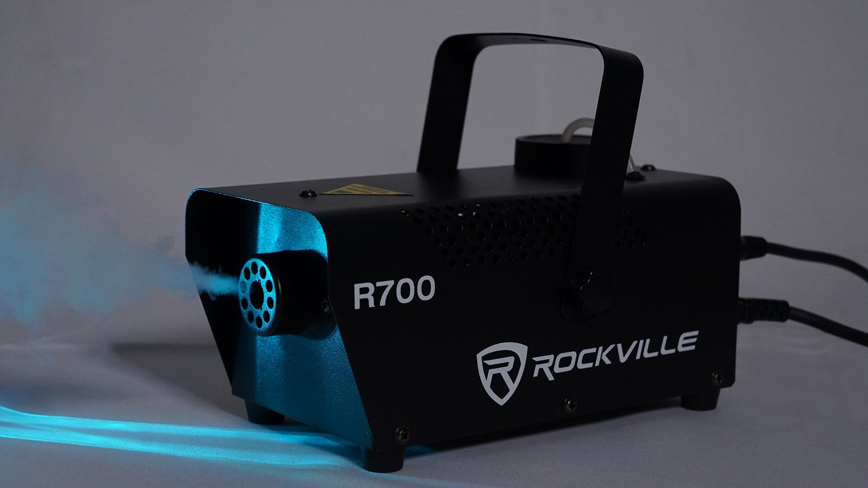 Rockville R700 Fog Machine w/Remote+Fluid Quick Heatup, Thick Fog