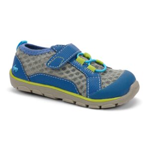 see kai run - anker water-friendly active shoe for little kids, gray/multi, little kid 11