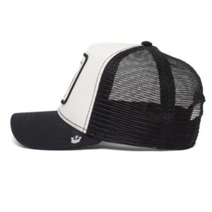 Goorin Bros. The Farm Unisex Baseball Trucker Hat, White (Alpha Dog), One Size