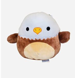 official kellytoy squishmallows 8 inch edward the american bald eagle plush stuffed toy