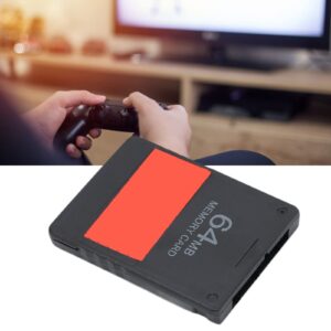 64MB Game Memory, High Speed Game Memory Card for PS1 for PS2 for FMCB V1.966 USB Games