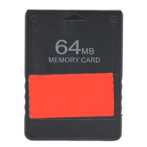 64MB Game Memory, High Speed Game Memory Card for PS1 for PS2 for FMCB V1.966 USB Games