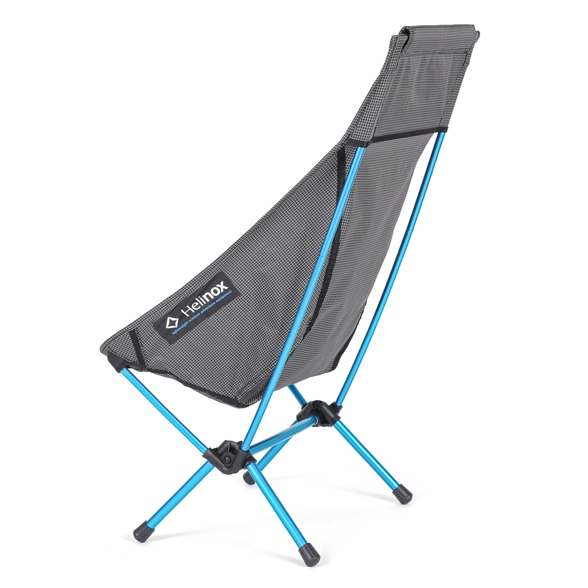 Helinox Chair Zero Ultralight Highback Backpacking Chair, Black