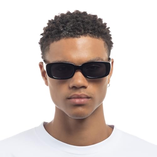 AIRE CERES Rectangular Unisex Sunglasses Black