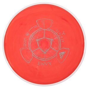 Axiom Discs Neutron Envy Disc Golf Putter (170-175g / Red)