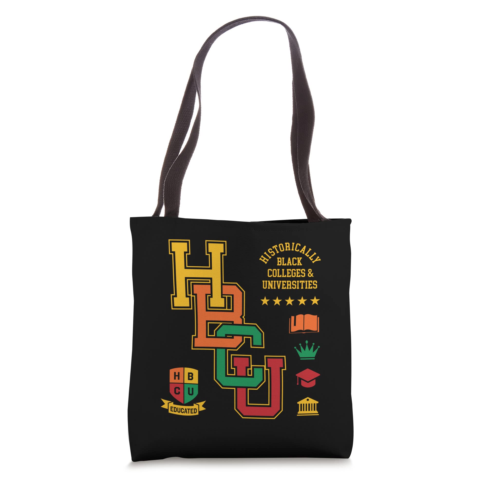 HBCU Historically Black Colleges Universities Grad Alumni Tote Bag