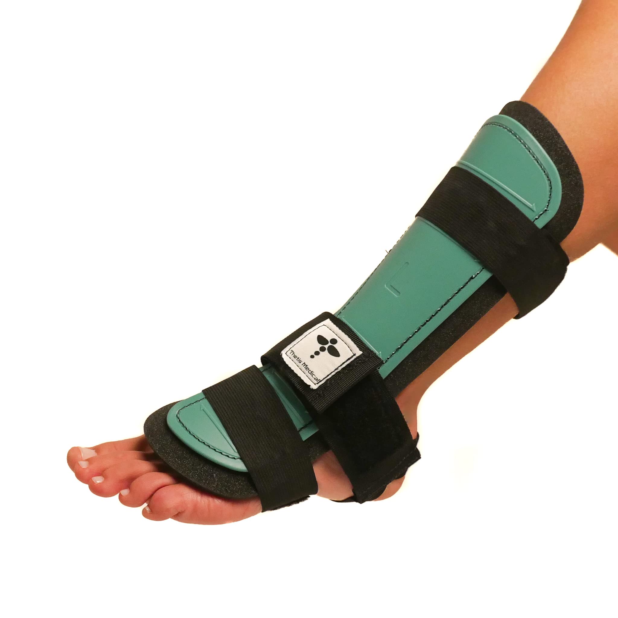 Achilles Tendon RUPTURE Night Splint, ONLY for COMPLETE Achilles tear - BEFORE PURCHASE: 1. Select SIZE & SIDE 2. Check with MEDICAL PROFESSIONAL (Small, Left)