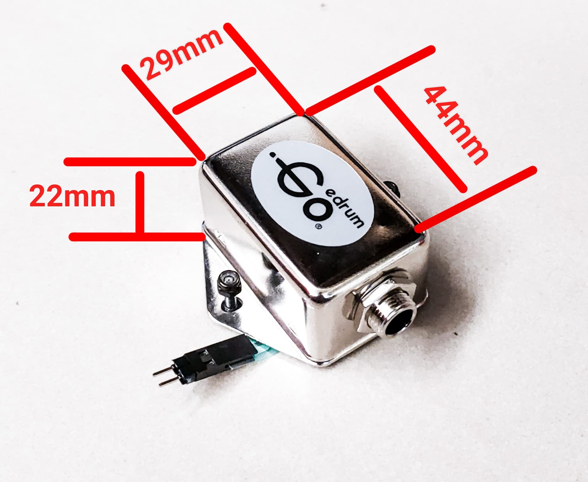 Goedrum Cymbal Trigger for DIY electronic 2 Piece Low Volume Hihat cymbal/Dual