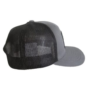 DEWALT Men's Oakdale Patch Trucker Hat (Grey/Black)