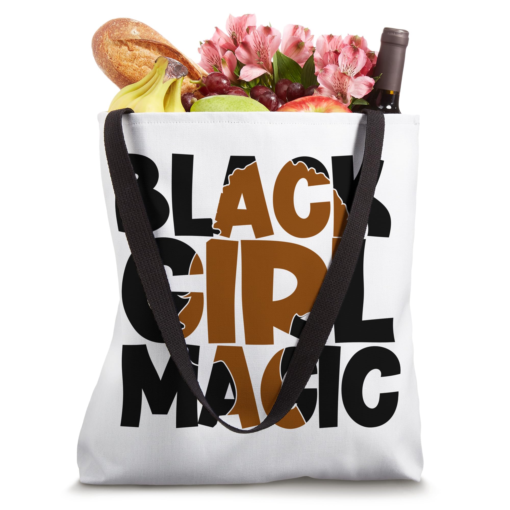 Black Girl Magic Melanin Women Power Black History Month Tote Bag