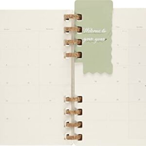 Moleskine Spiral 12 Month 2023 Academic Year Planner, Hard Cover, XL (7.5" x 9.75"), Oyster