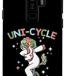 Galaxy S9+ Uni-Cycle Unicorn Unicycle Case