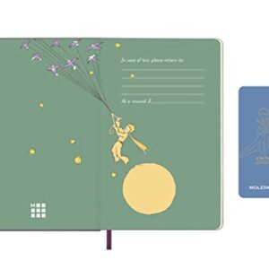 Moleskine Limited Edition Le Petit Prince 12 Month 2023 Weekly Planner, Hard Cover, Pocket (3.5" x 5.5"), Fly