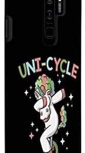 Galaxy S9+ Uni-Cycle Unicorn Unicycle Case