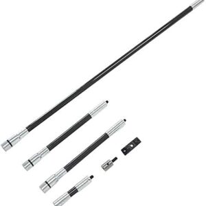 SHARROW Archery Balance Bar Stabilizer Set 30" 10" 4" Carbon Fiber Bow Stabilizer for Recurve Bow and Compound Bow Hunting Shootings