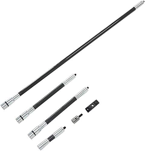 SHARROW Archery Balance Bar Stabilizer Set 30" 10" 4" Carbon Fiber Bow Stabilizer for Recurve Bow and Compound Bow Hunting Shootings