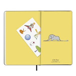 Moleskine Limited Edition Le Petit Prince, Cahier Journal, Plain/Blank & Hard Cover Notebook, Ruled/Lined, Collector's Box, Elephant