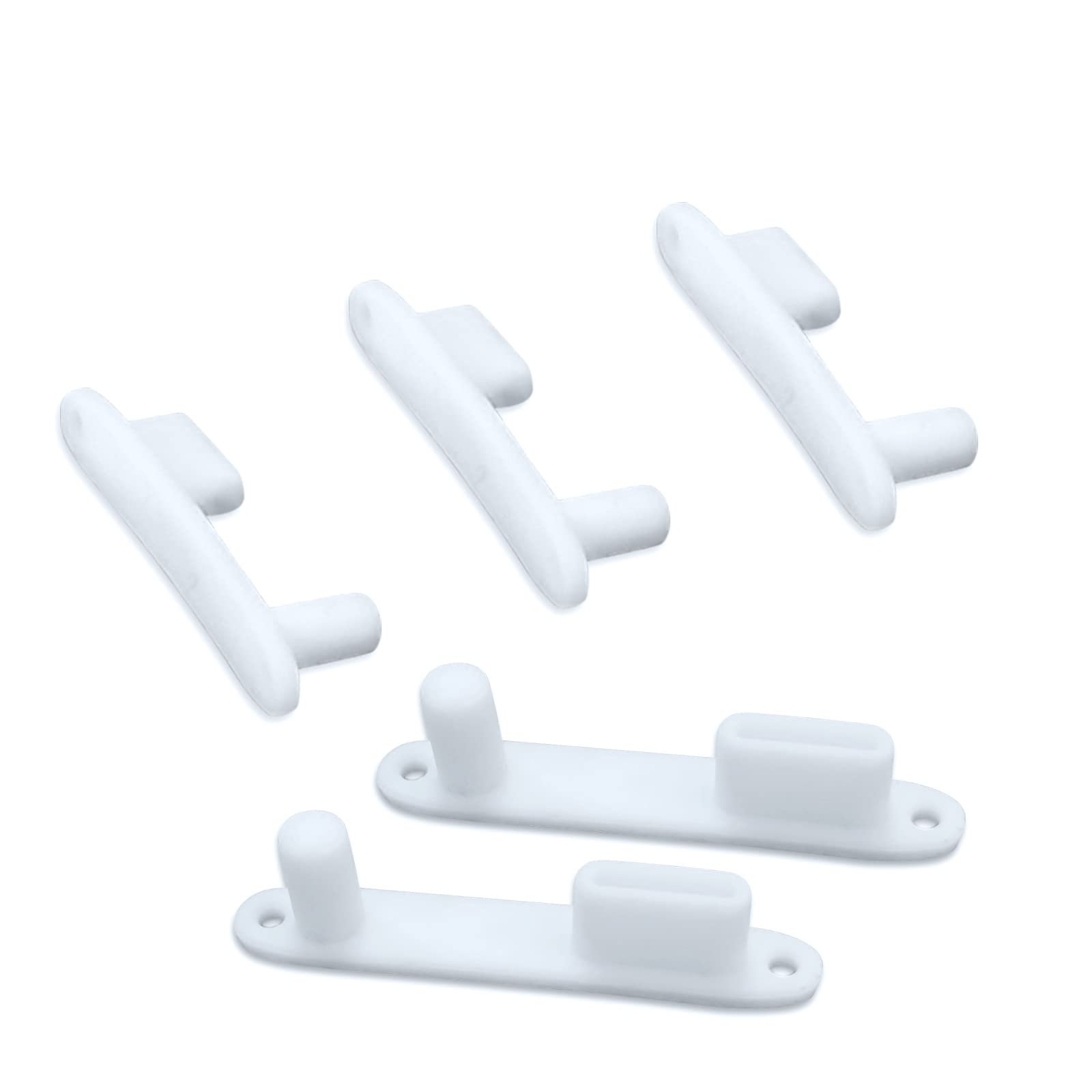 Charger Port Protector, Silicone Dust Plug Anti-dust Plugs Compatible for Oculus Quest 2 VR Headset,White-5 Pics