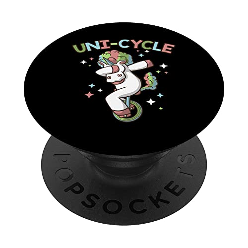 Uni-Cycle Unicorn Unicycle PopSockets Swappable PopGrip