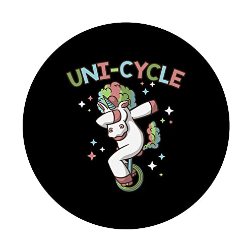 Uni-Cycle Unicorn Unicycle PopSockets Swappable PopGrip