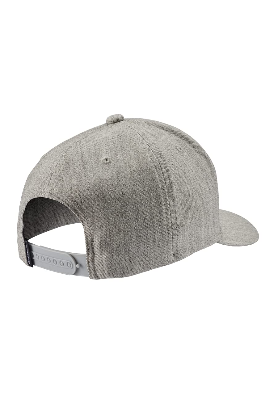 NIXON Deep Down Snapback Hat - Heather Gray/White