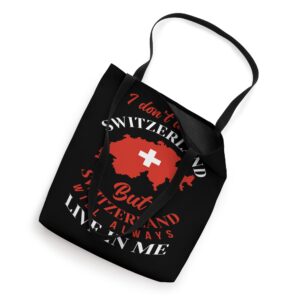 Switzerland Origin Swiss Flag Tote Bag