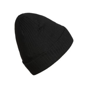 adidas Originals Women's Rib Beanie, Black/White 2, One Size