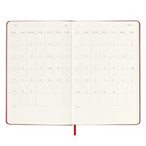 Moleskine Limited Edition Le Petit Prince 12 Month 2023 Weekly Planner, Hard Cover, Large (5" x 8.25"), Rose