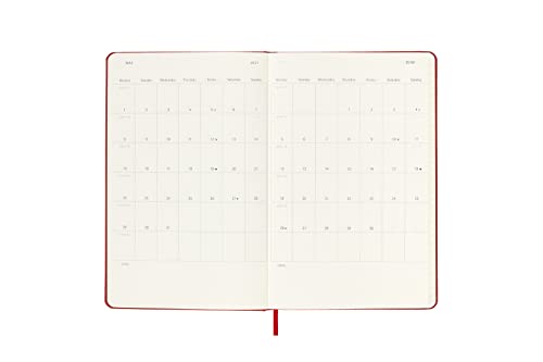 Moleskine Limited Edition Le Petit Prince 12 Month 2023 Weekly Planner, Hard Cover, Large (5" x 8.25"), Rose