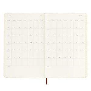 Moleskine Limited Edition Alice In Wonderland 12 Month 2023 Weekly Planner, Hard Cover, Large (5" x 8.25"), Alice