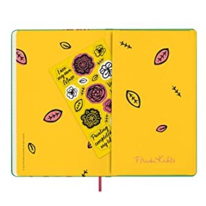 Moleskine Limited Edition Frida Kahlo 12 Month 2023 Daily Planner, Hard Cover, Large (5" x 8.25"), Green