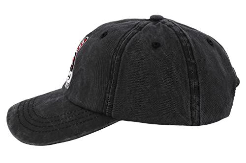 Jeep Wave USA Chino Twill Patch Garment Washed Hat Black