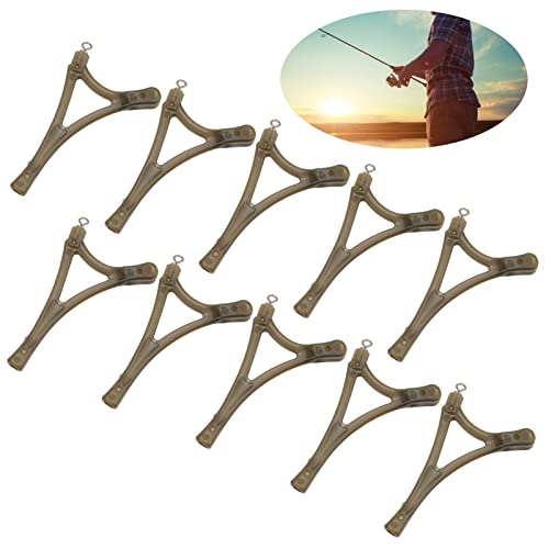 10Pcs Fishing Tackle Carp Rigs Tool Anti Knotting System Side Bend Rolling Swivel Fishing Connector Accessory