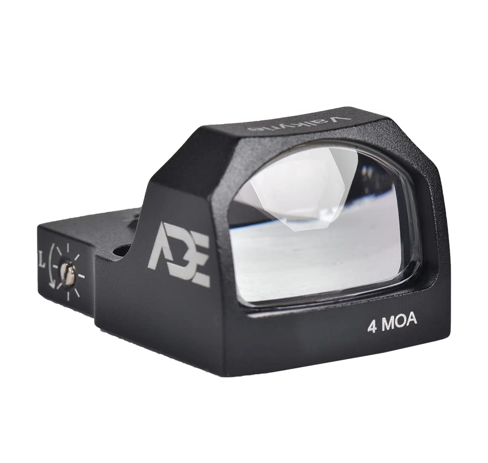 Ade Advanced Optics Valkyrie (RD3-023) Gen 2 Green Dot Sight for Optics Ready Pistol That is Compatible with Trijicon RM/SRO Footprint/Slide/Screw Pattern