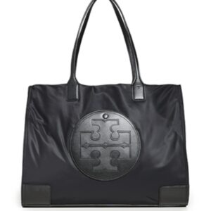 Tory Burch Women's Ella Tote, Black, One Size