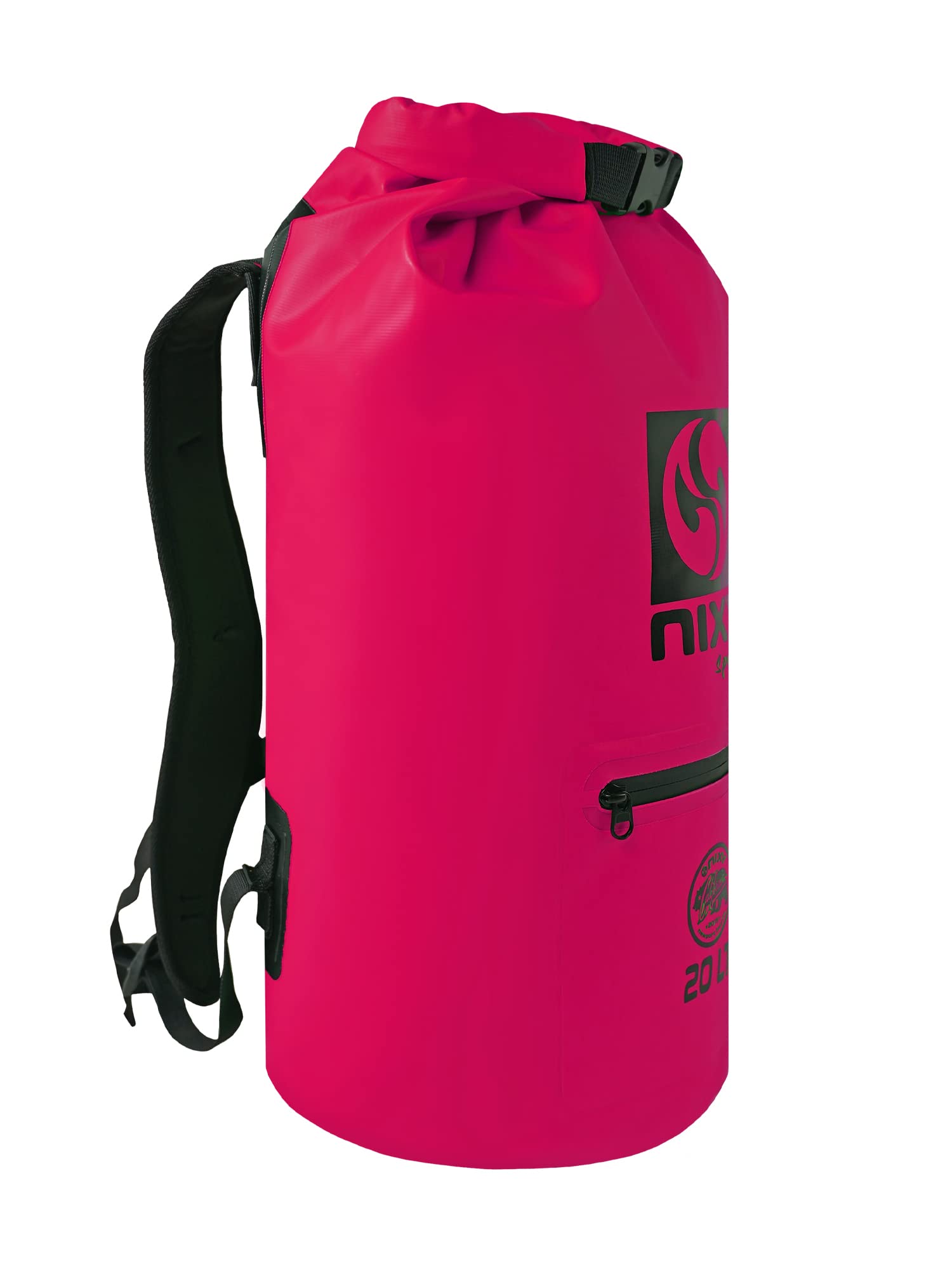 NIXY Premium 20L/30L Dry Backpack Accessory - Spacious Waterproof Storage Solution for All Your Outdoor Adventures, Paddleboarding, Kayaking, Camping & More (Pink, 20L)